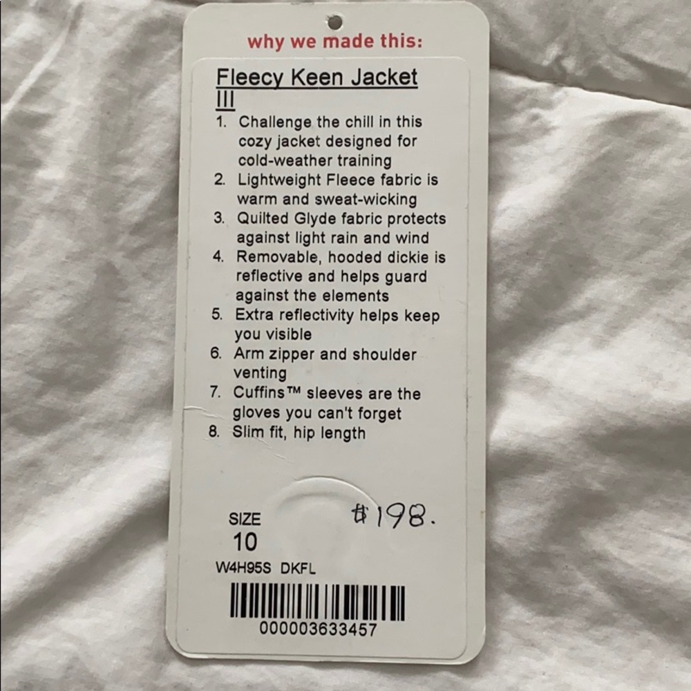 Lululemon Fleecy Keen Jacket III